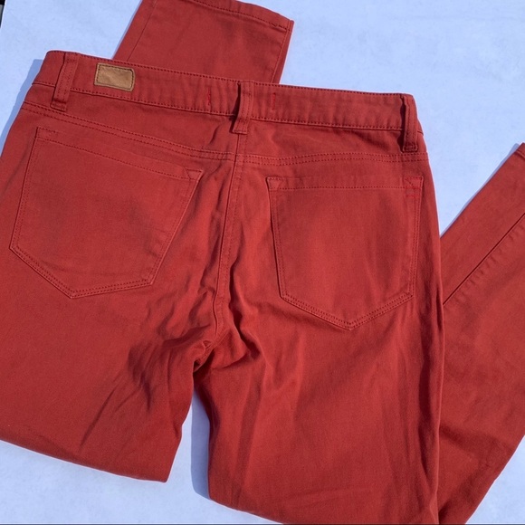 BDG Grazer Cigarette Skinny Rust Orange Jeans 28 - Picture 5 of 6